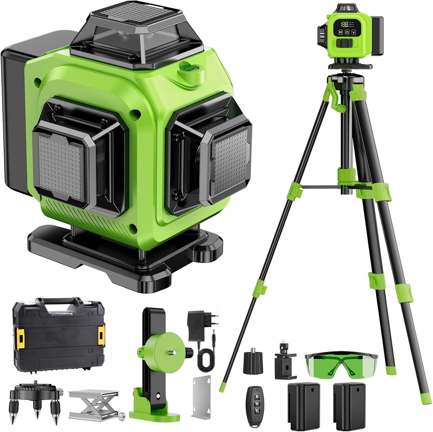 Kreuzlinienlaser Grün 16 Linie